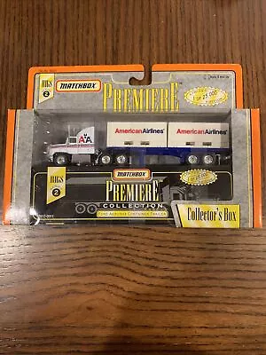 NEW Matchbox Premiere Collection Rigs Series 2 Ford Aeromax American Airlines!! • $29.99