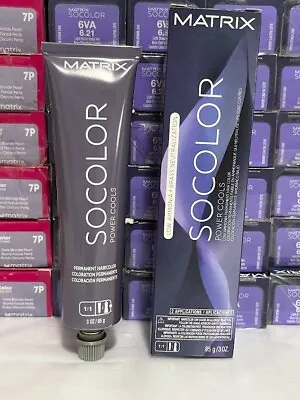 Matrix Socolor Permanent Hair Color 3oz  Prebonded Dye Shade  Choose Your Color  • $10.95