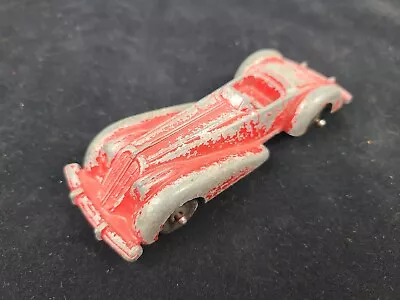 Vintage 1930s MANOIL Red Toy #708 4.5  Car Made In USA  • $24.97