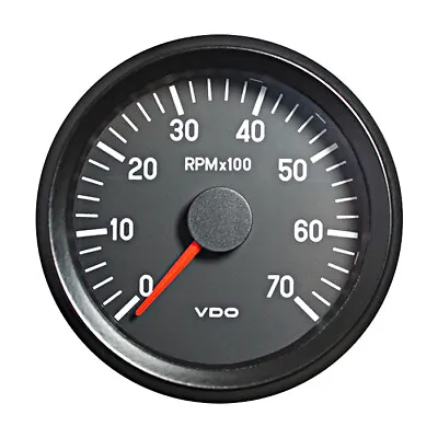 VDO Cockpit International Tachometer Gauge 7000 RPM 80mm 3.1  12V 333-035-003G • $120.04