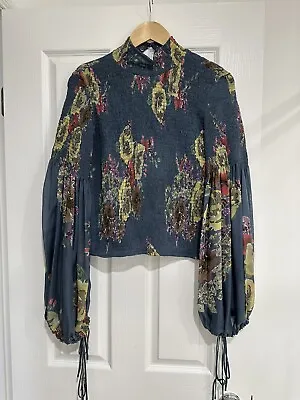 $100 • Buy Scanlan Theodore Blouse Top Size 10