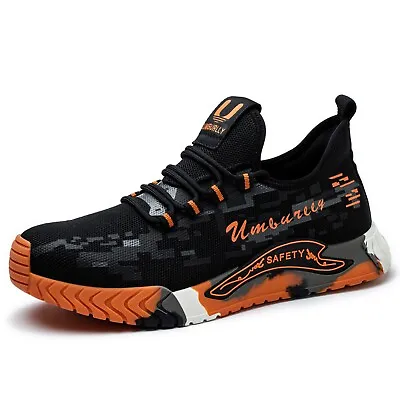 Indestructible Safety Work Shoes Steel Toe Breathable Work Boots Mens' Sneakers • $45.99