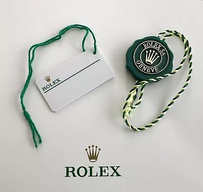 Genuine ROLEX White Tag And Green Hang Tag Bundle - Superlative Chronometer Seal • $99