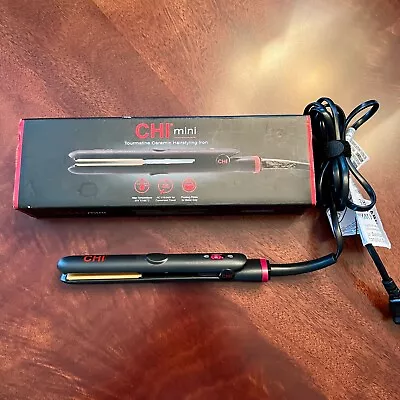 NIB Farouk Chi Mini 1/2 Inch Tourmaline Ceramic Flat Iron • $49.99