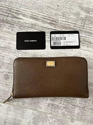 Dolce & Gabbana Brown Leather Wallet • £24.32