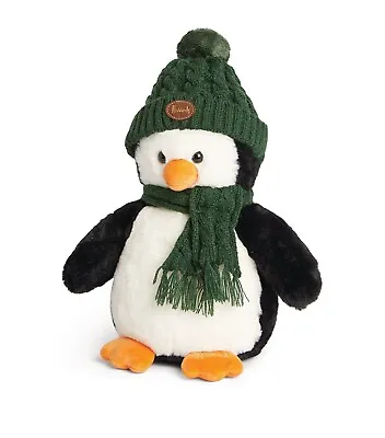 £10 • Buy HARRODS Woolly PENGUIN LARGE 30cm With Hat & Scarf , New With Tags