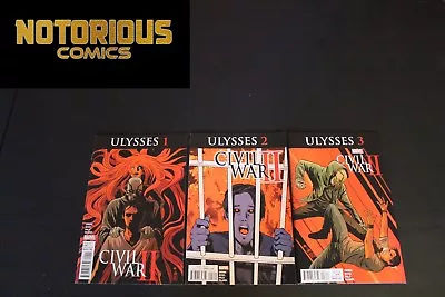 Civil War II Ulysses 1-3 Complete Comic Lot Run Set Marvel Collection • $11.69