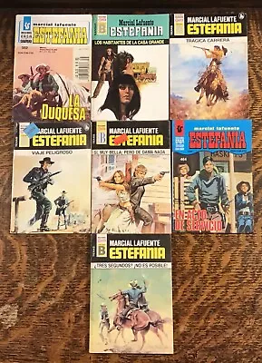 Marcial Lafuente Estefania Lot Of 7 Spanish Westerns Bosilibros Spain • $30