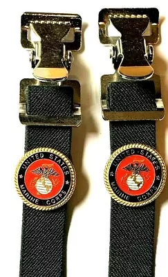 U.s. Marines Motorcycle Military Pants Boot Strap Heavy Duty Clip Made In Usa • $23.99