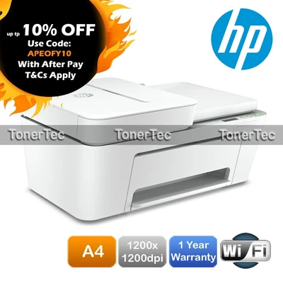 $94.29 • Buy HP Deskjet Plus 4122 A4 1200x1200dpi All-In-One Wireless Printer (7FS85A)