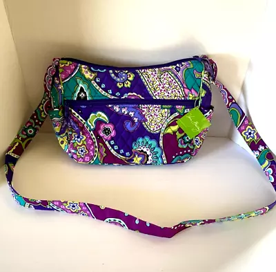 Vera Bradley Heather On The Go Crossbody Shoulder Bag NWT Retired 2013 • $59.46