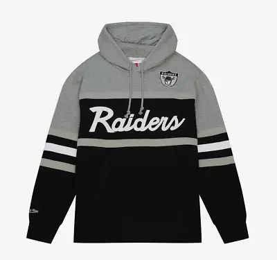 Authentic Head Coach Hoodie Oakland Raiders Mitchell & Ness Throwbacks XL • $55