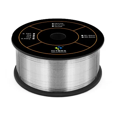 HITBOX MIG Wire Flux Cored Wire For MAG Gasless Mig Welding Welder 0.8mm 2lb • £9.99