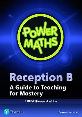 Power Maths Reception Teacher Guide B - 2021 Edition Paperback Book • $76.07