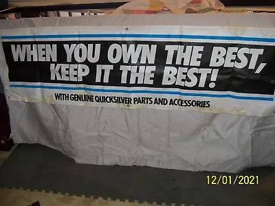 1970s Mercruiser Mercury Sign Banner Rare OEM • $29.95