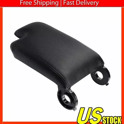 Center Console Armrest Leather Synthetic Cover For BMW E46 99-04 Black • $24.99