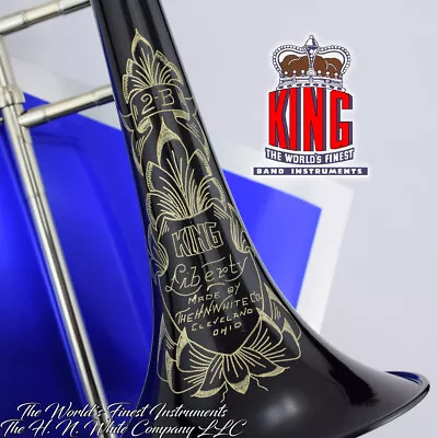 Vintage King H. N. White 2B Liberty Trombone Spectacular • $2559