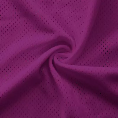 Fuchsia Pro Mesh Heavy Athletic Jersey Fabric - 58  Wide - Medium Holes • $14.95