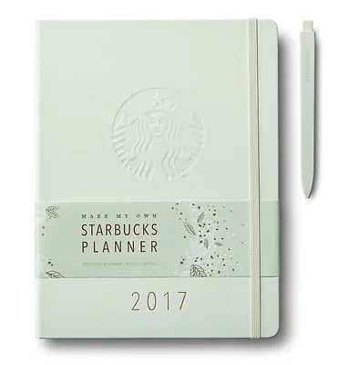 Starbucks 2017 Moleskine Planner Daily Mint Hard Cover Registered Mail Limited  • $84.79