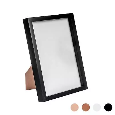 £8.99 • Buy 3D Box Photo Frame Standing Hanging Craft Picture Frames A4 (8 X 12 ) Black