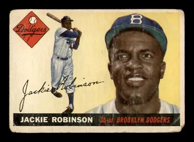 1955 Topps Set Break # 50 Jackie Robinson GD *OBGcards* • $379.99