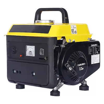 Portable Generator 900W Low Noise Gas Powered Outdoor Generator Camping Travel • $212.93