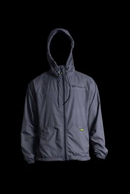 £31.99 • Buy Ridgemonkey APEarel Dropback GREY Lightweight Hydrophobic JACKET WATER RESIST