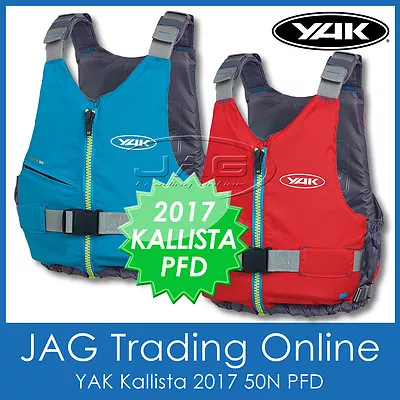 YAK KALLISTA 50N Buoyancy Aid PFD - Kayak/Canoe/Touring/Sailing Boat Life Jacket • £67.47