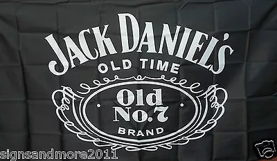 JACK DANIELS FLAG  150 X 90 Cm  BRAND NEW FREE POSTAGE  AUST WIDE • $17.99