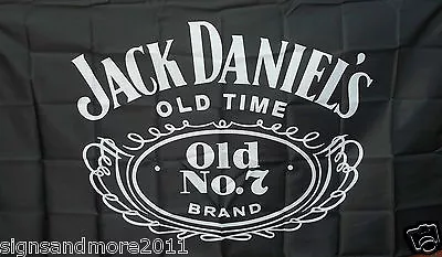 JACK DANIELS FLAG  90 X 150cm FREE POSTAGE  AUST WIDE • $18.99