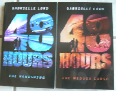 48 Hours : Vol. 1 &2 Gabrielle Lord The Vanishing & Medusa Curse PB Kane Miller • $4.50