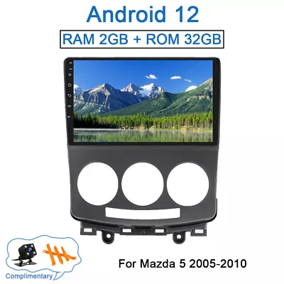 For 2005-2010 Mazda 5 Android Car Stereo Radio GPS Navi 9  2GB+32GB With Cam • $169.99