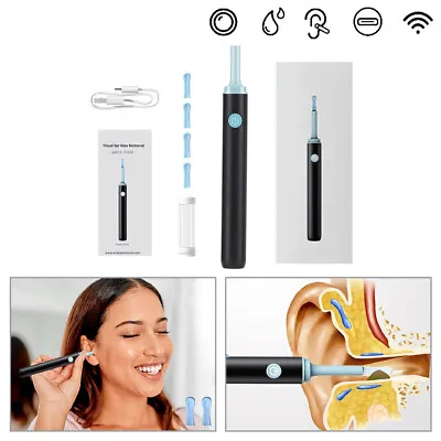 1920P Smart Bud Cleaner Ear Wax Removal Set Camera For IPhone Ipad & Android Hot • £14.65