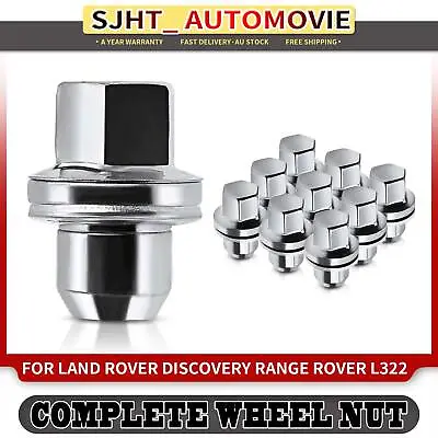 10x Wheel Nuts For Land Rover Range Rover L322 Sport L320 Discovery L319 04-2015 • $49.99