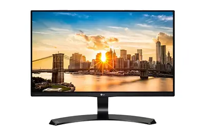 LG 24mp68vq 24'' HDMI FHD Frameless Monitor  With Power Adapter No Stand • $85