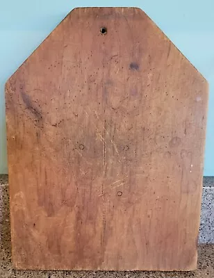 Antique Primitive Wooden Bread Cutting Board Vintage Nice Patina Farmhouse Decor • $95