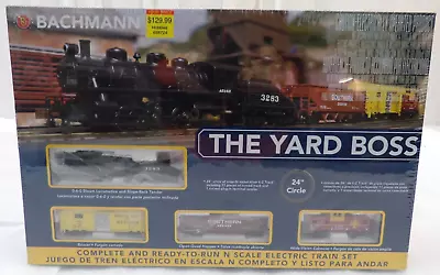 BACHMANN THE YARD BOSS 24014 Ready To Run Electric Train Set N Scale • $89.95