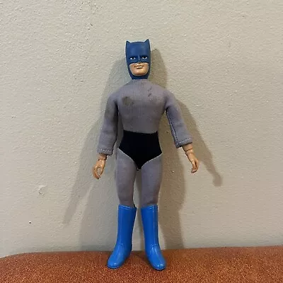 Vintage 1974 Mego Corp Batman Action Figure 8” Posable Doll With Boots • $25