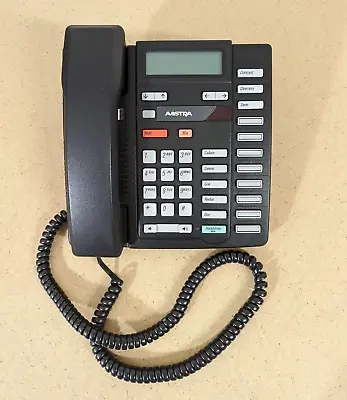 $13.99 • Buy AASTRA 2-Line Business Office Corded Phone NT2N18AA13 (Black)