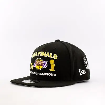 Men's New Era 9Fifty Los Angeles Lakers NBA Finals World Champions Snapback • $29.95