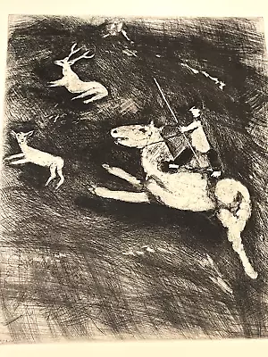 Marc Chagall Etching The Horse Who Wanted Revenge • $74.99