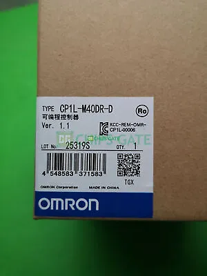 $218.85 • Buy 1PCS NEW OMRON CP1L-M40DR-D CP1LM40DRD Programmable Logic Controller PLC 454