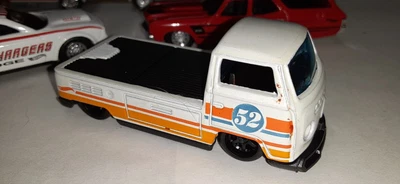 $6.99 • Buy Custom Hot Wheels Volkswagen Vw T2 Pickup Premium Wheels Real Riders Bus Van Le