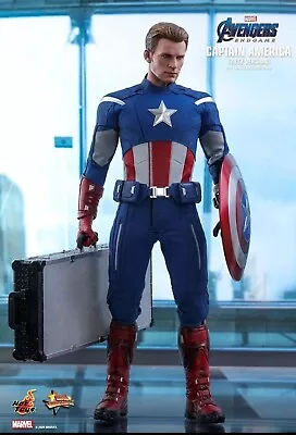 Hot Toys MMS563 Captain America Avengers Endgame (2012 Version) 1/6 Scale Figure • £159.99