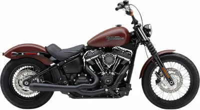 Cobra El Diablo Black 2-1 2 Into 1 Exhaust Header Pipes Harley Softail M8 2018+ • $729.95