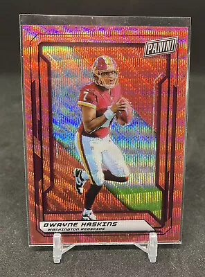 2019 Panini The National VIP Dwayne Haskins Red Wave 2/25 • $10