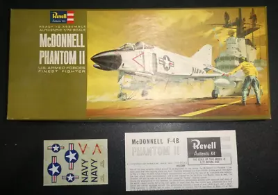 Revell 1/72 McDonnell-Douglas F-4B Phantom II (C979) • $15