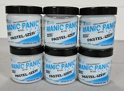 Lot 6 Tish & Snooky's Manic Panic Mixer Pastel-izer Classic Cream 4oz Each • $16.54