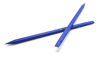 2 Pcs BLUE NYLON PLASTIC SPUDGER TOOL FOR IPAD IPHONE IPOD TABLET LAPTOP REPAIRS • £1.99