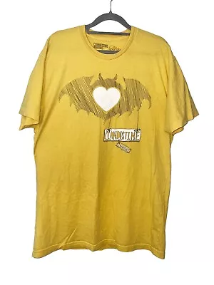 RARE Clandestine Industries Yellow Batheart T-shirt (Pete Wentz Fall Out Boy) • £35